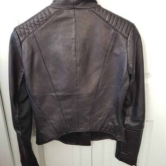 BCBGeneration -Moto Leather Jacket - Picture 4 of 5